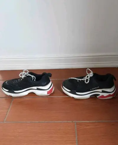 Zapatillas deportivas negras c/moran - miniatura 5