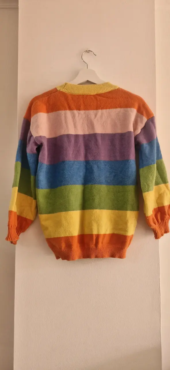 Suéter rayado multicolor - 3
