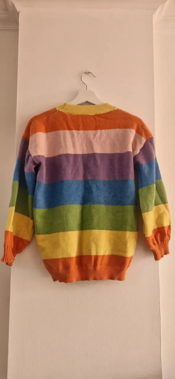 Suéter rayado multicolor - 4