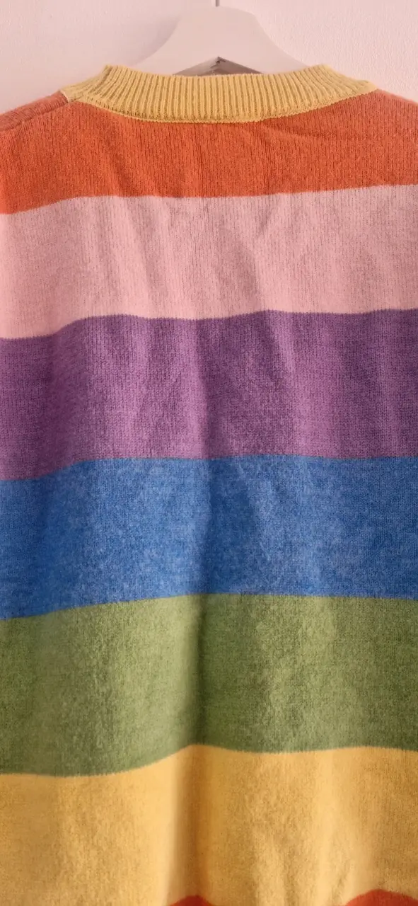 Suéter rayado multicolor - 5