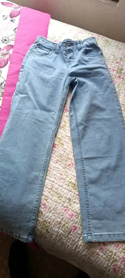 Jeans azul claro mujer - miniatura 1