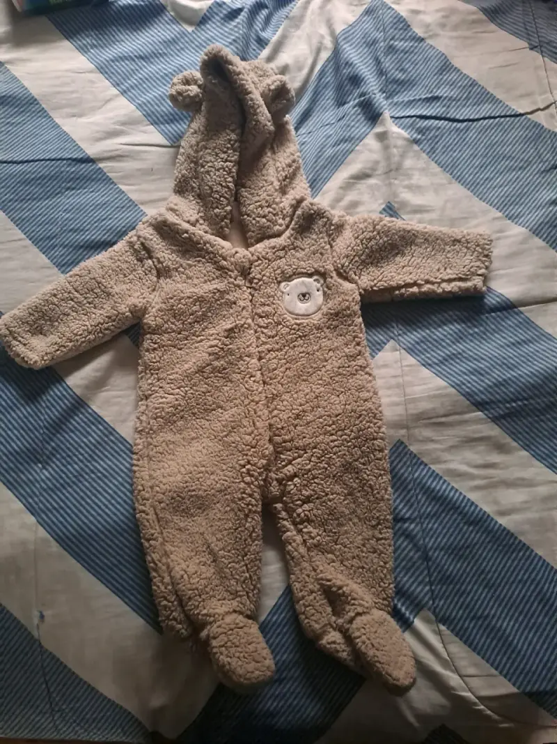 Conjunto bebé azul con dinosaurio - 4