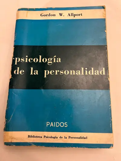 Psicología de la Personalidad, Gordon W. Allport - miniatura 1