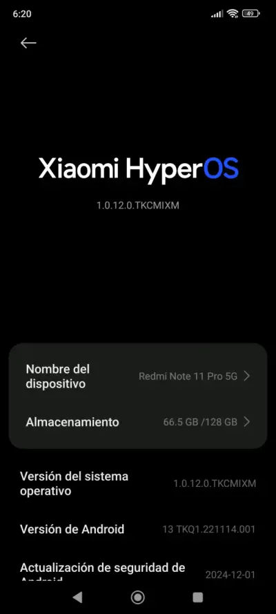 Smartphone Redmi 5G negro - miniatura 4