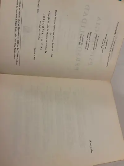 Psicología de la Personalidad, Gordon W. Allport - miniatura 5