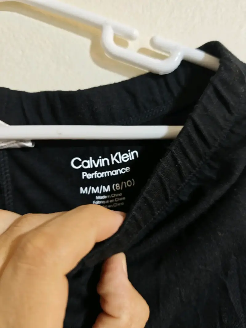 Calza Calvin Klein Negra - 1