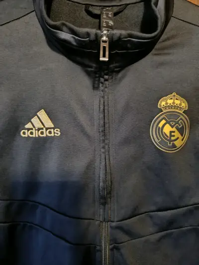 Chaqueta Adidas Real Madrid negra - miniatura 3