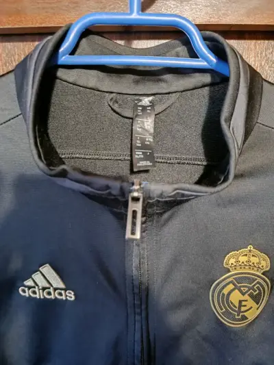Chaqueta Adidas Real Madrid negra - miniatura 4