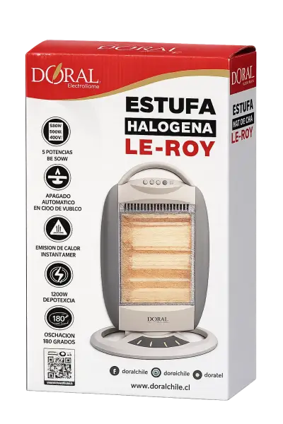 Estufa halógena Doral Le-Roy - miniatura 2