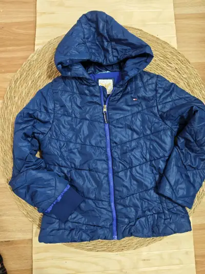 Chaqueta Tommy  azul con capucha - miniatura 3