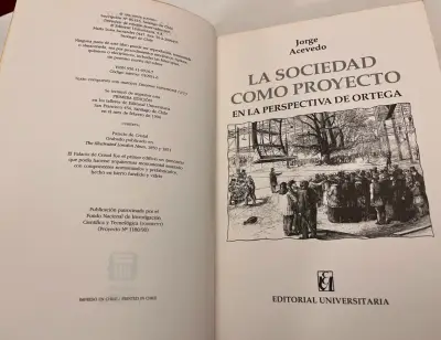 1era Ed: La Sociedad Como Proyecto, Jorge Acevedo - miniatura 5