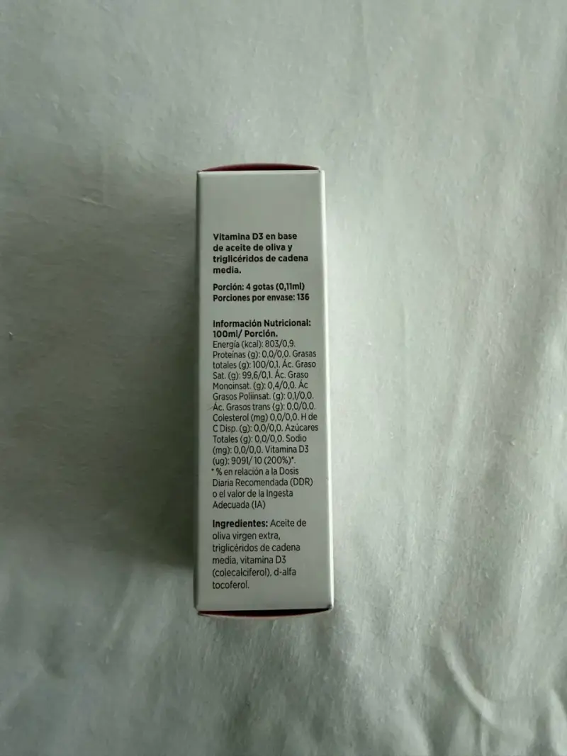Suplemento alimentario Vitamina D3 400UI - 2