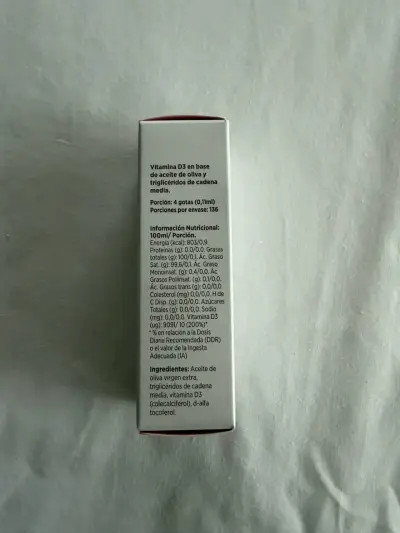 Suplemento alimentario Vitamina D3 400UI - miniatura 2