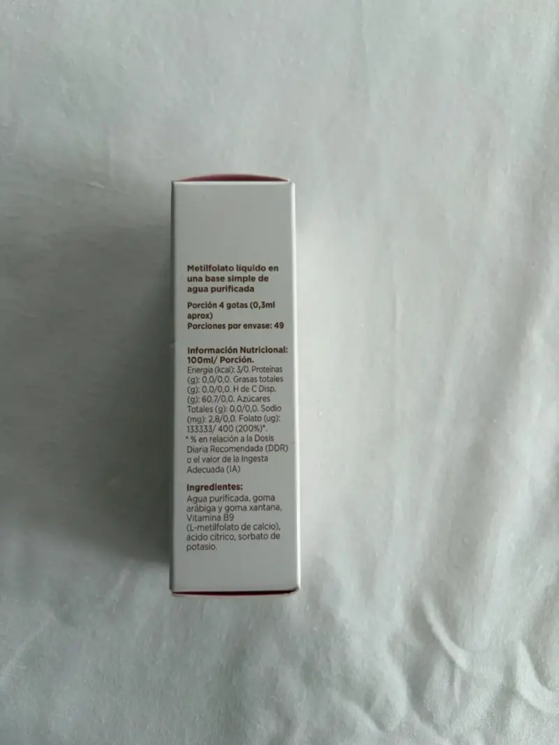 Suplemento Nutrisorb Metilfolato BioCare - 2