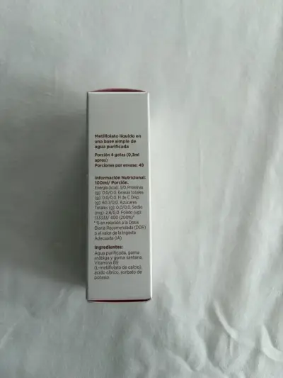 Suplemento Nutrisorb Metilfolato BioCare - miniatura 2