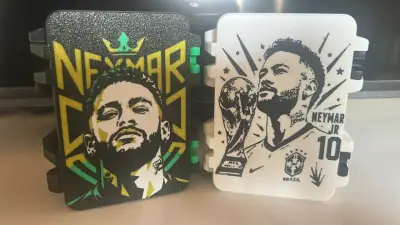 Cajas portalaminas de futbolistas - miniatura 5