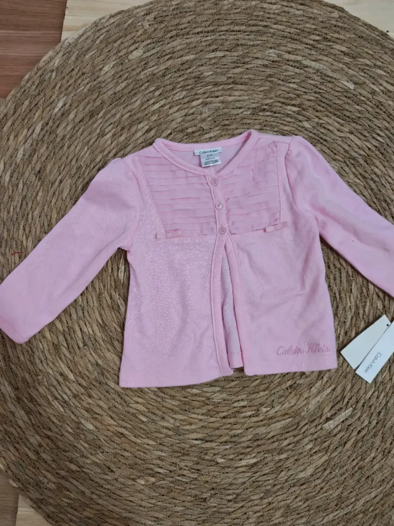 Chaqueta rosa Calvin Klein bebé - 1