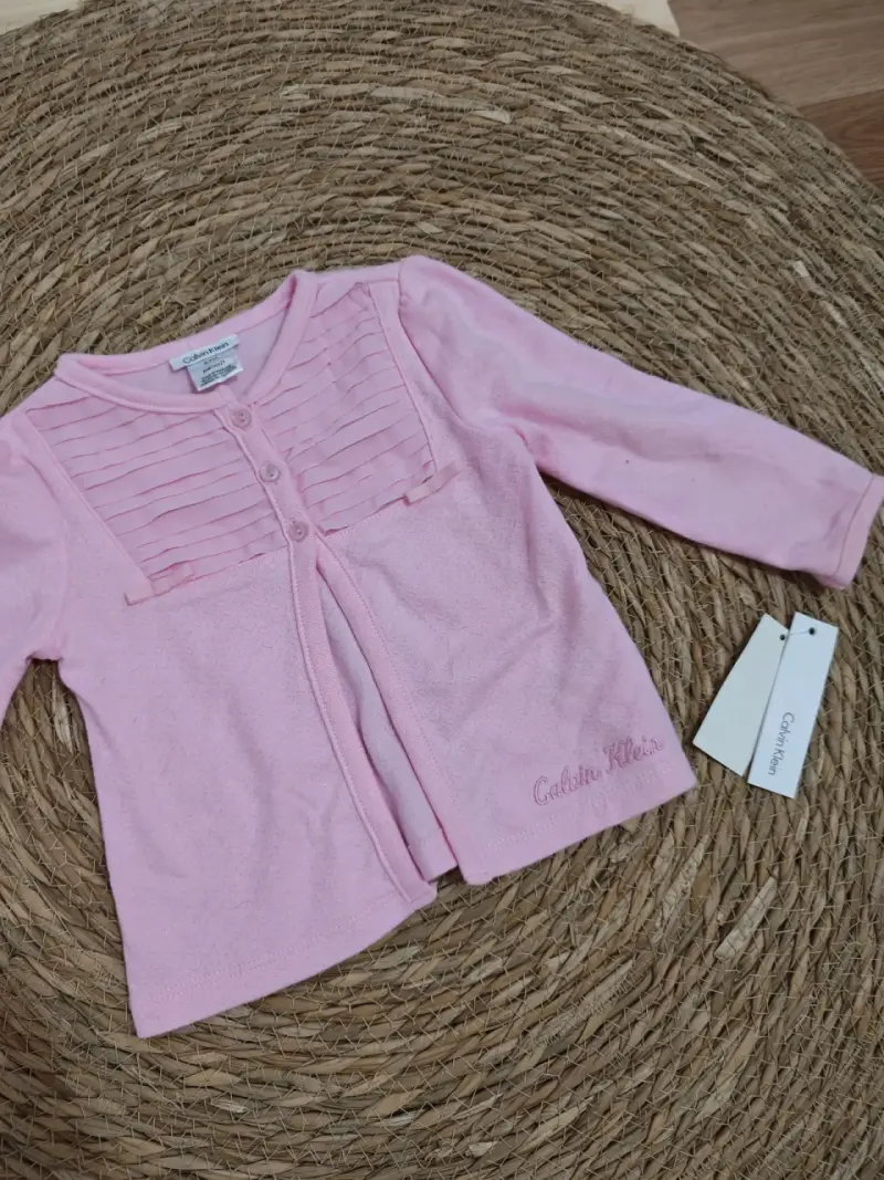 Chaqueta rosa Calvin Klein bebé - 2