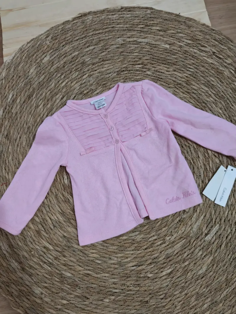Chaqueta rosa Calvin Klein bebé - 3