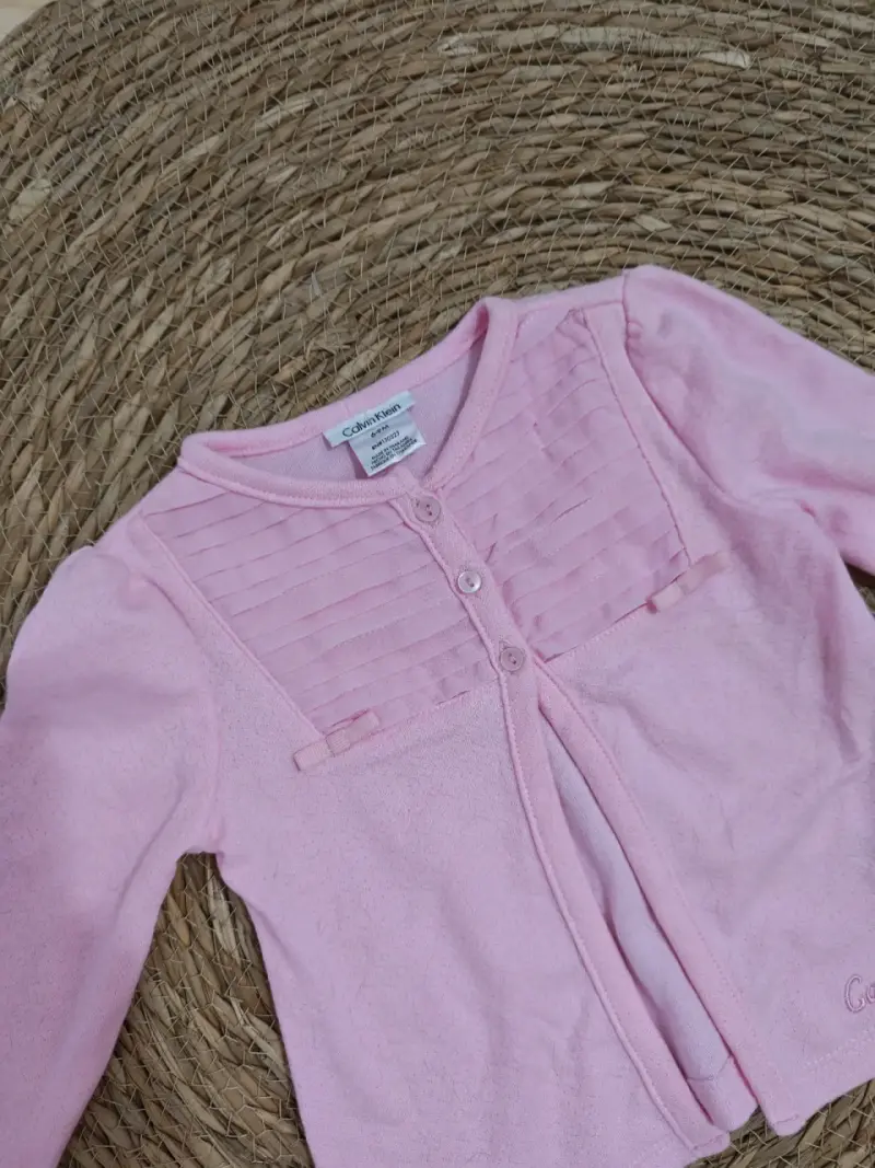 Chaqueta rosa Calvin Klein bebé - 4