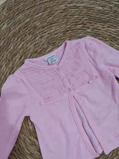 Chaqueta rosa Calvin Klein bebé - miniatura 4