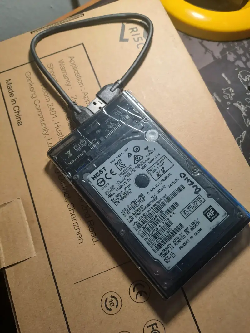 Disco duro HGST 1TB usb 3.0 - 2