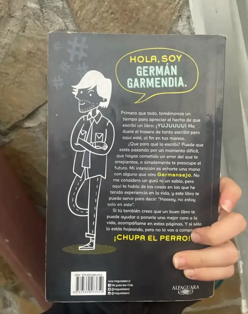 Libro #ChupaElPerro Germán Garmendia - 2