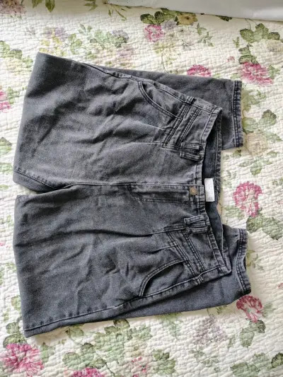 Jeans gris de mezclilla - miniatura 3