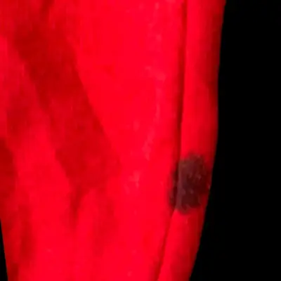 Polerón rojo con diseño gráfico - miniatura 4