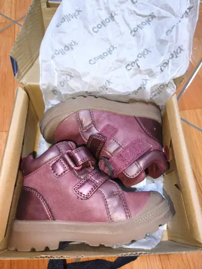 Botines burdeo para niña N°23 - miniatura 1