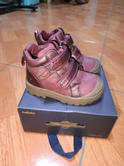 Botines burdeo para niña N°23 - miniatura 2