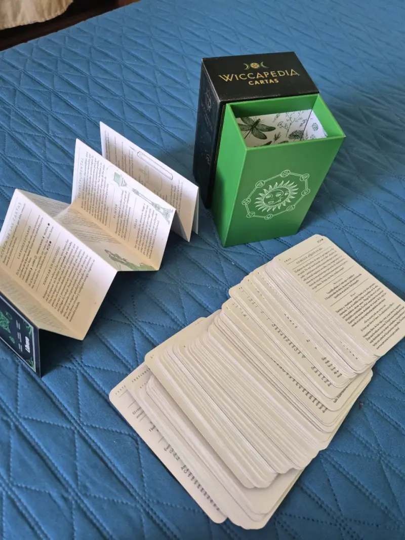 Cartas Wiccapedia con manual - 3
