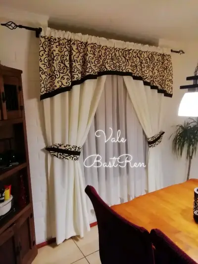 Cortinas con y sin cenefa - miniatura 2