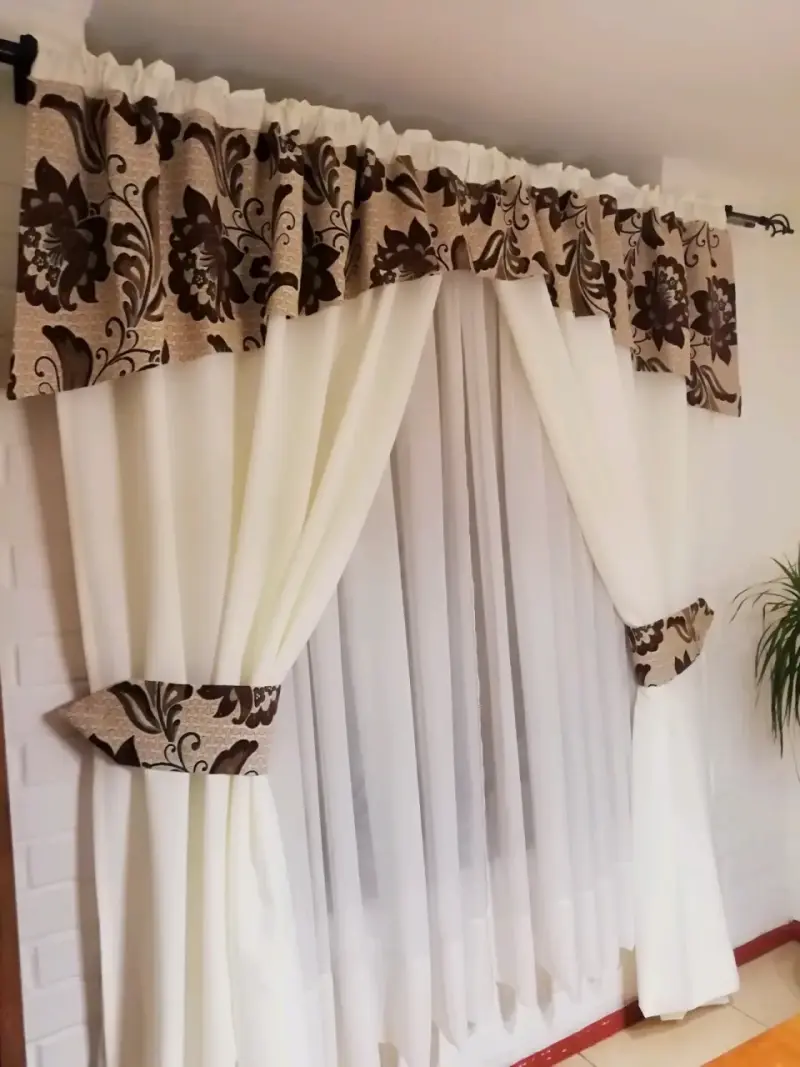 Cortinas con y sin cenefa - 3