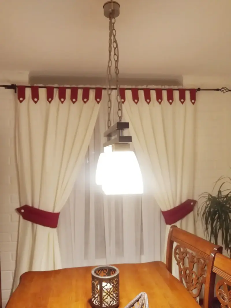 Cortinas con y sin cenefa - 4