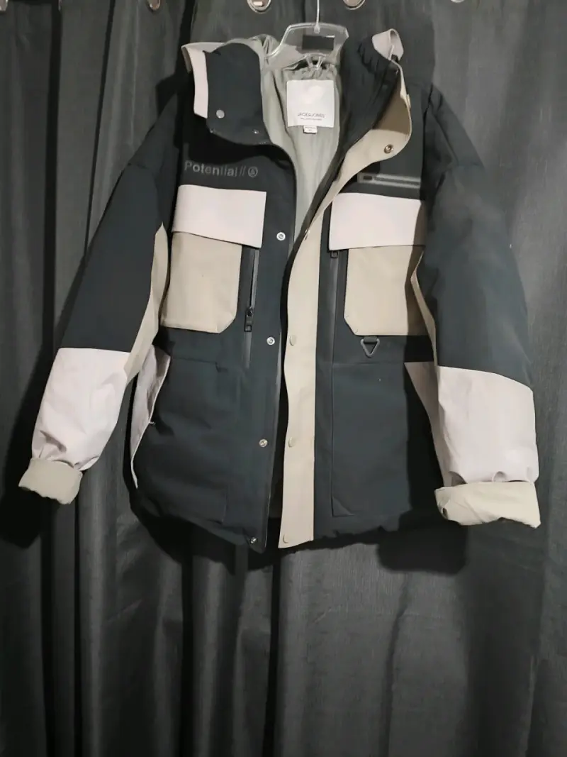 Parka acolchada verde claro - 3