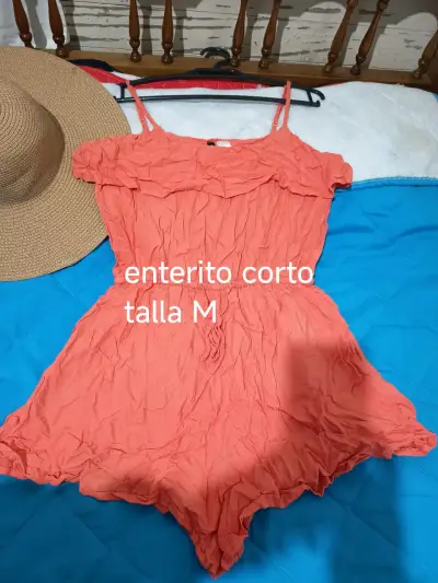 Enterito corto coral talla M - miniatura 1