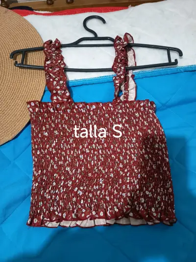 Enterito corto coral talla M - miniatura 2