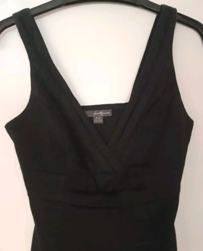Vestido negro elegante twentyone - 2