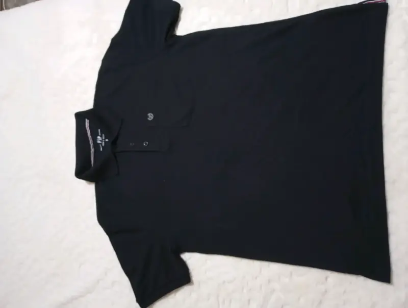 Polo negro hombre FSP - 2