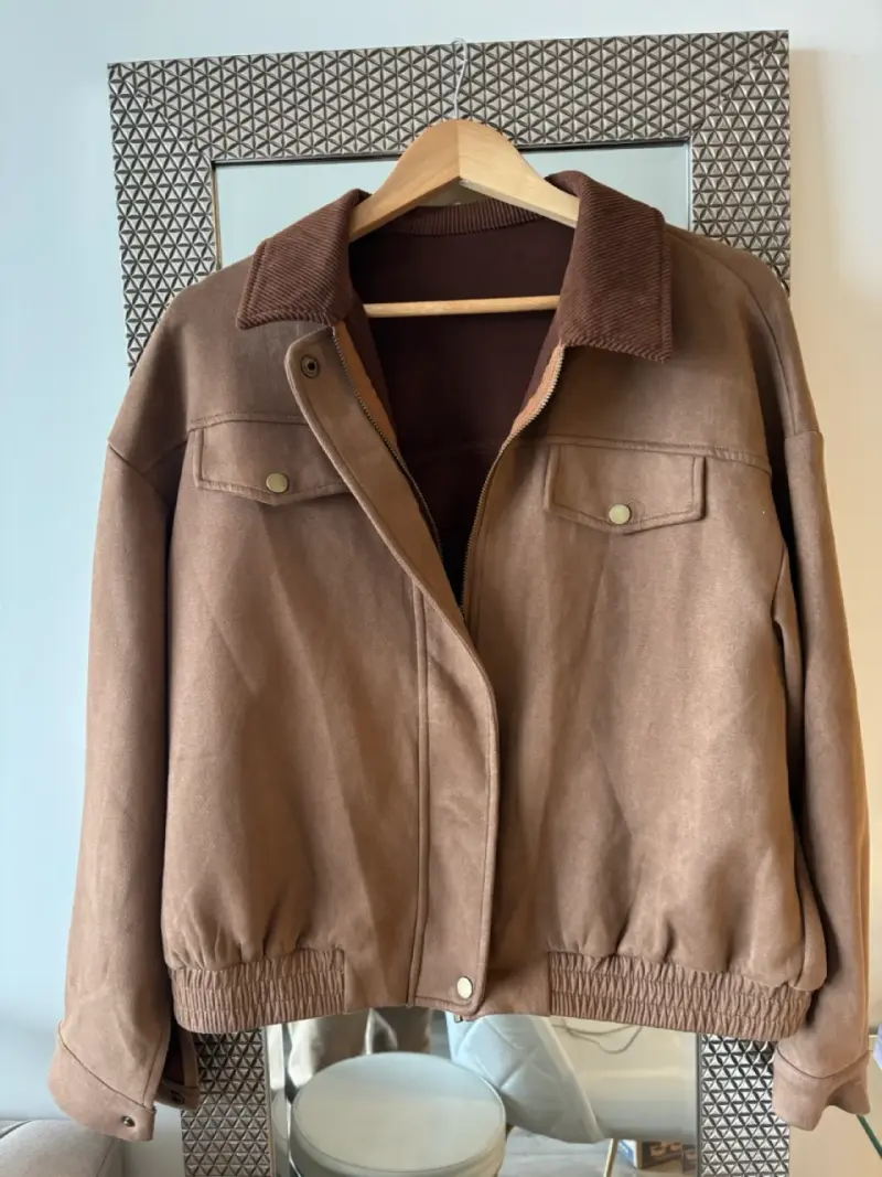 Chaqueta Trend Marrón de pana - 3