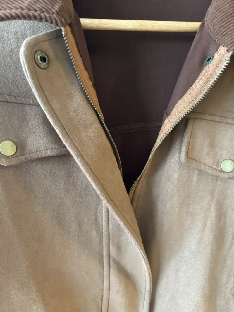 Chaqueta Trend Marrón de pana - 4