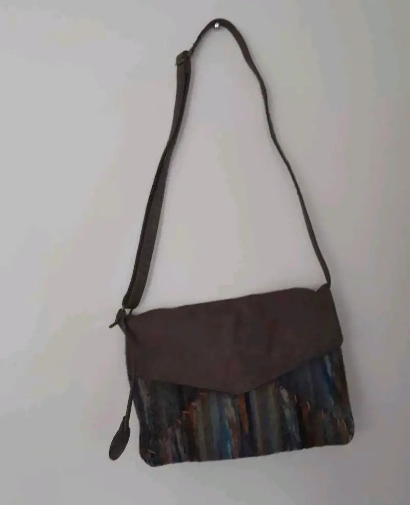 Cartera bandolera de cuero rockford - 1