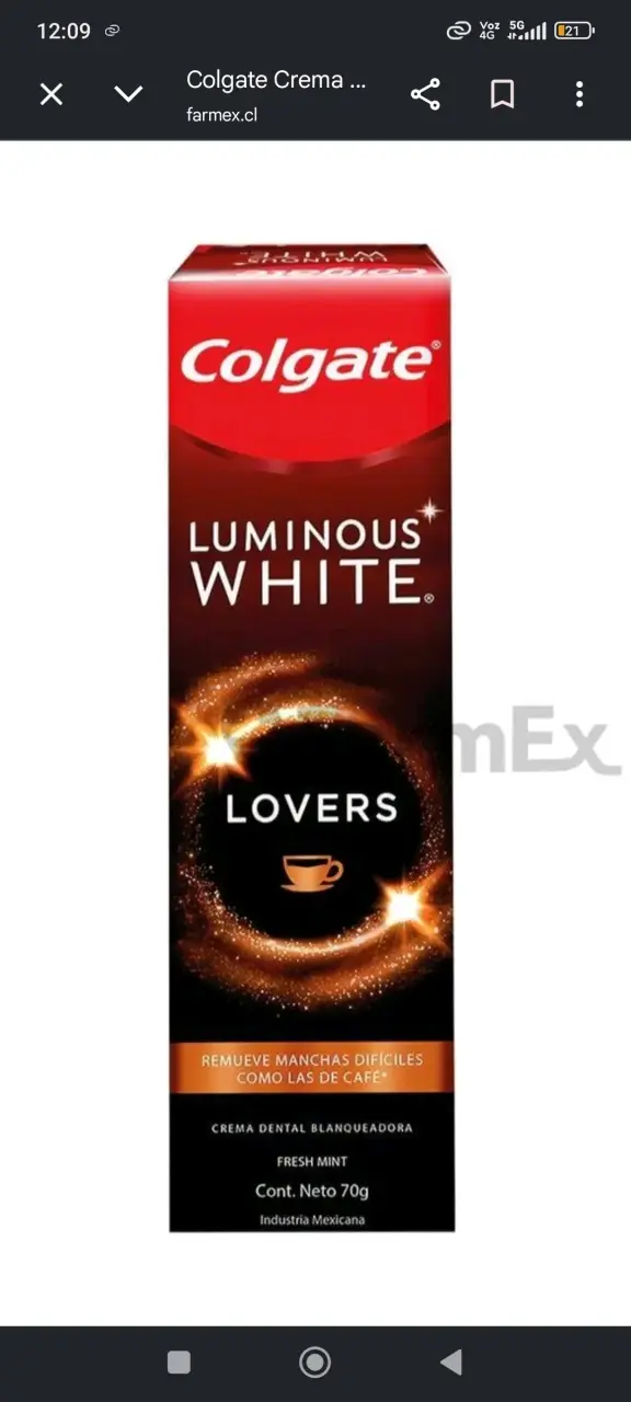 Crema dental Colgate Luminous White - 1