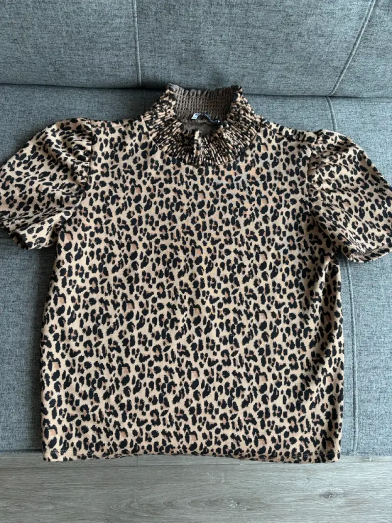 Blusa Zara Animal Print - 1