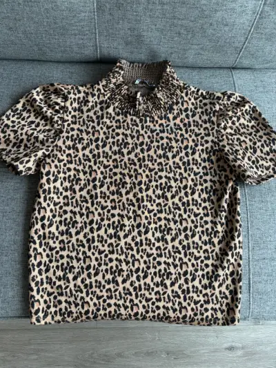Blusa Zara Animal Print - miniatura 1
