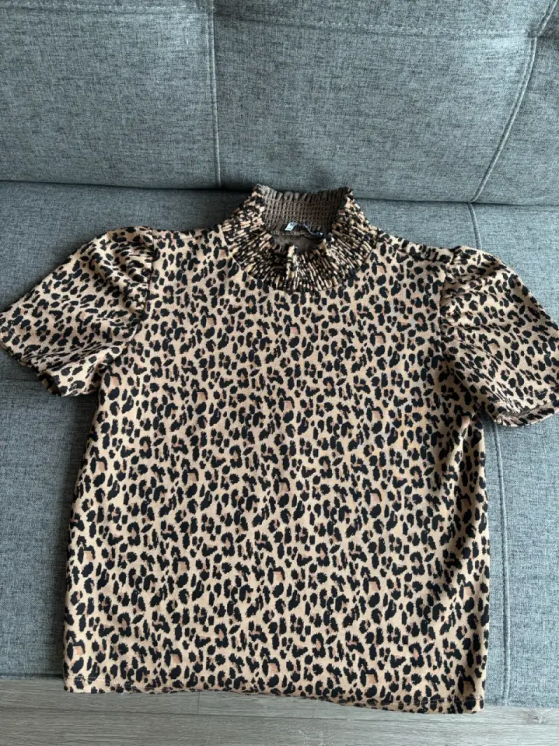 Blusa Zara Animal Print - 3