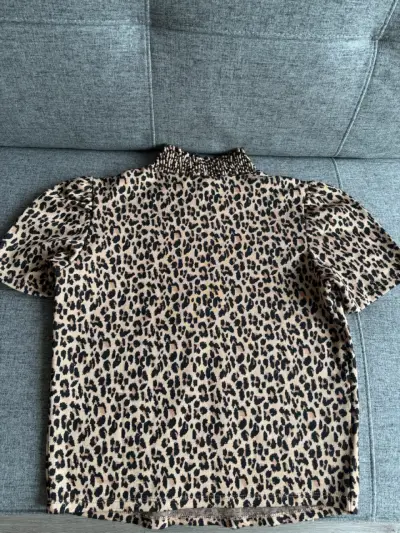 Blusa Zara Animal Print - miniatura 4