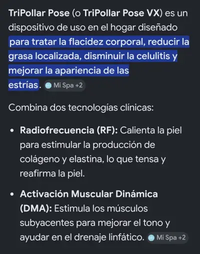 Dispositivo Tripollar Pose para piel - miniatura 6
