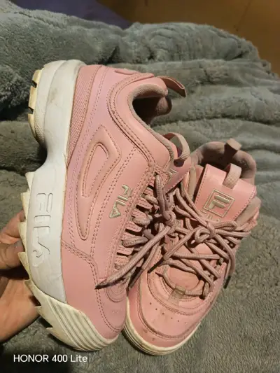 Zapatillas deportivas rosas Fila - miniatura 1